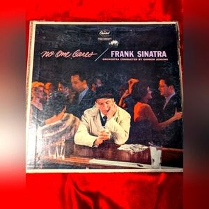 Vintage vinyl (Frank Sanatra) No one cares